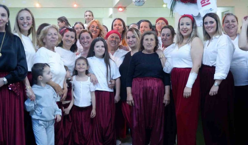 Edirne’de şalvar gecesi renkli görüntülere sahne oldu