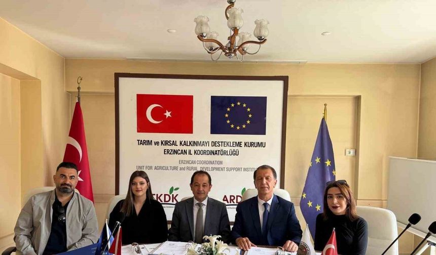 Erzincan Toplu Sera Bölgesine 22 milyon 568 bin 400 TL değerinde yatırım