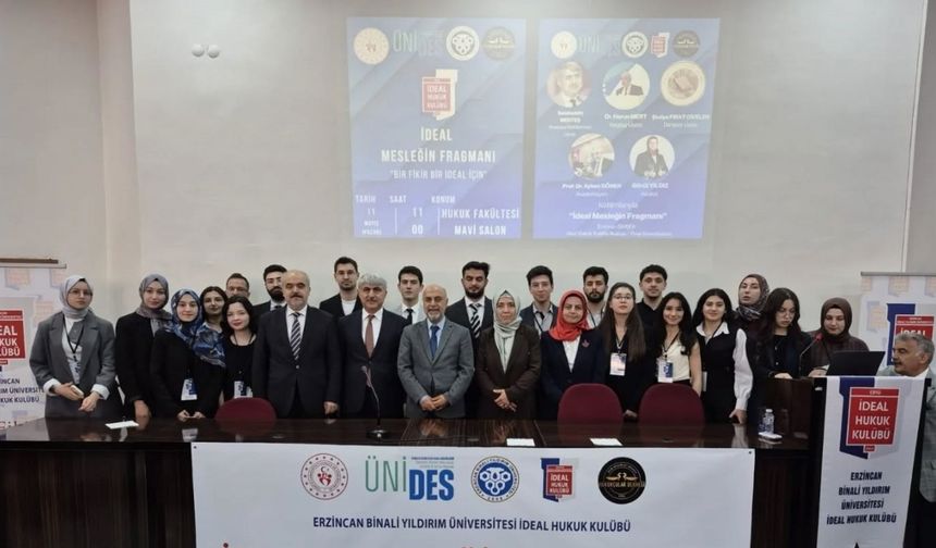 Erzincan’da "İdeal Mesleğin Fragmanı" söyleşisi düzenlendi
