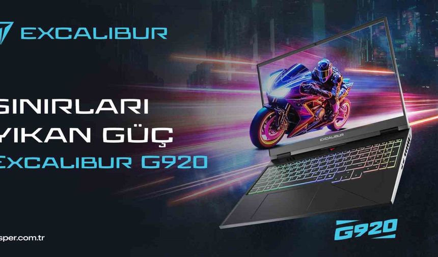 "Excalibur G920 satışta: "Yapay zeka destekli üst düzey donanım"