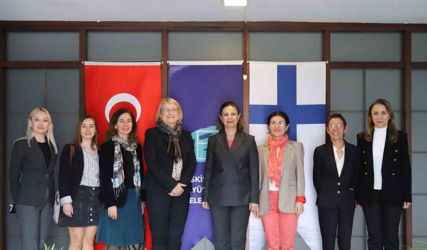 Finlandiya Büyükelçisinden Ayşe Ünlüce’ye ziyaret