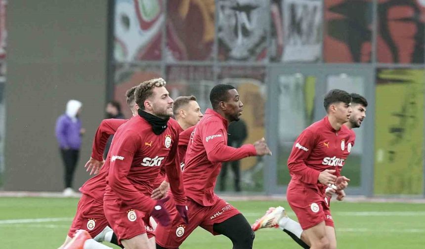 Galatasaray, Sivasspor maçı hazırlıklarına devam etti