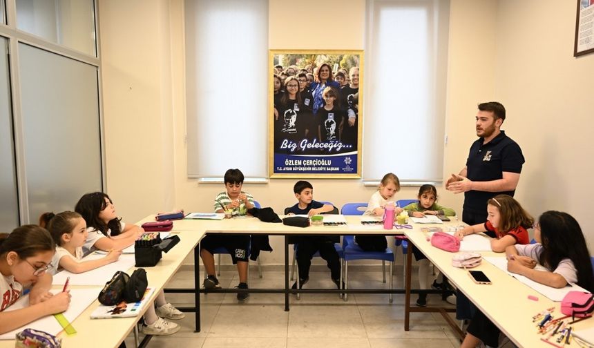 Geleceğin ressamları Aydın’da yetişiyor