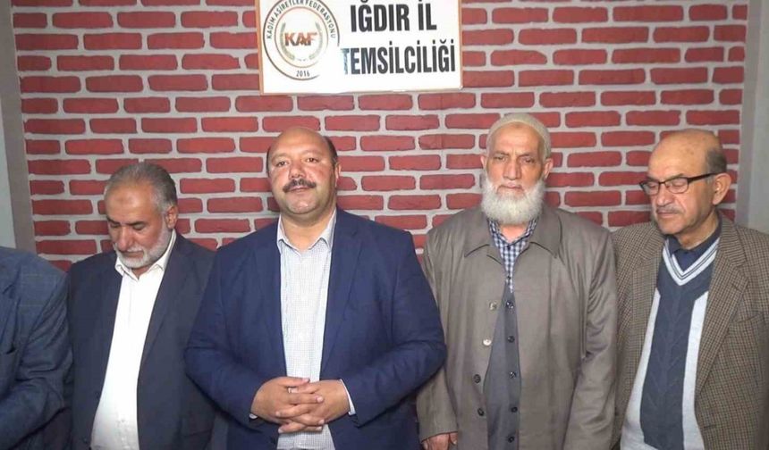 Iğdır’daki aşiret liderleri ve kanaat önderlerinden terörsüz Türkiye açıklaması