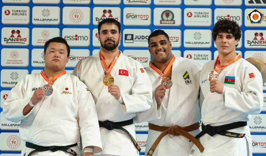 Judoda Recep Ergün Avrupa şampiyonu