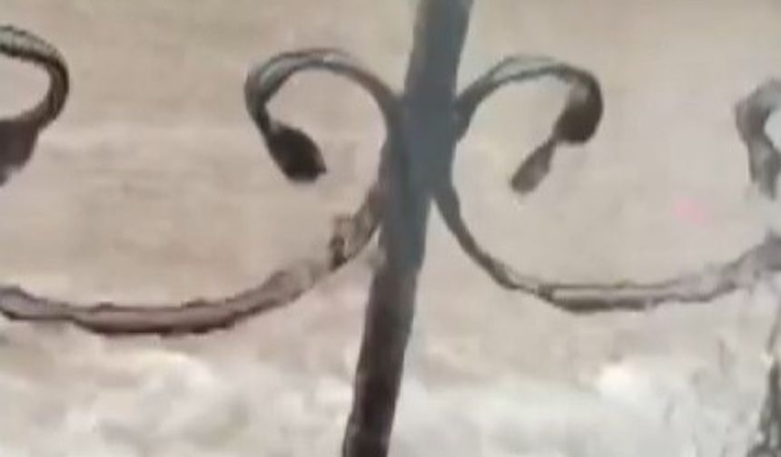 Kahramanmaraş’ta sağanak ve dolu etkili oldu