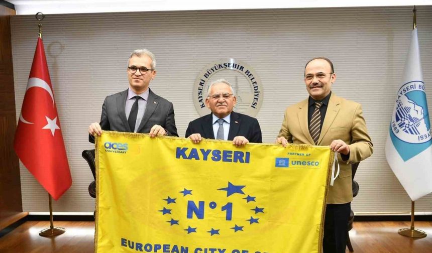 Kayseri sporda Avrupa’ya örnek oldu