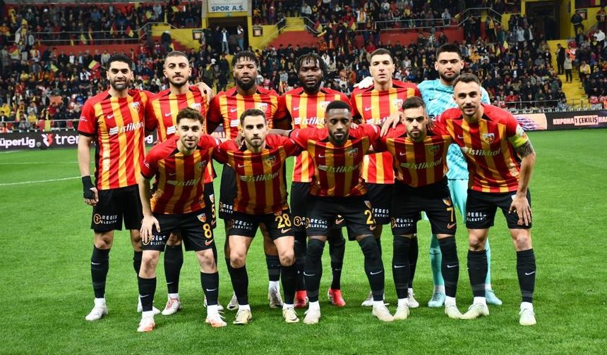 Kayserispor 7 maçtır yenilmiyor