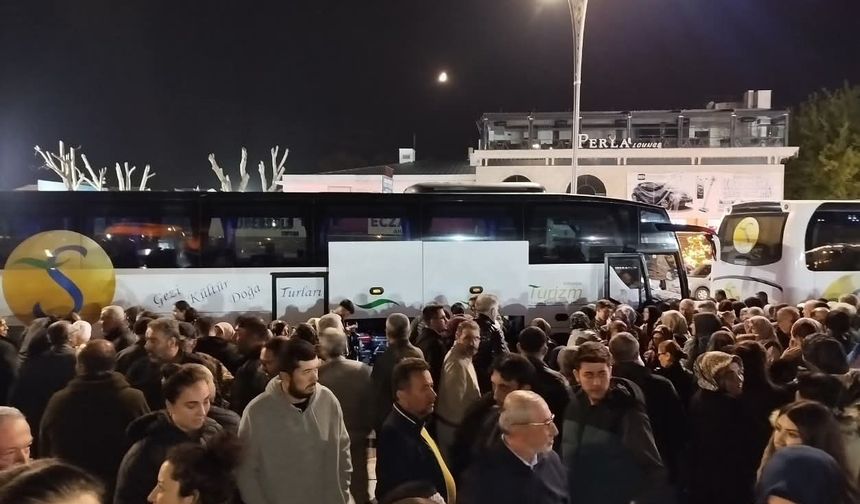 Kırşehir’den ilk hac kafilesi dualarla uğurlandı