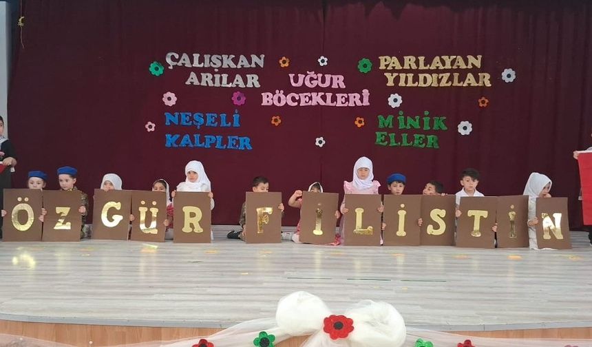 Köşklü minikler mezuniyet sevinci yaşadı
