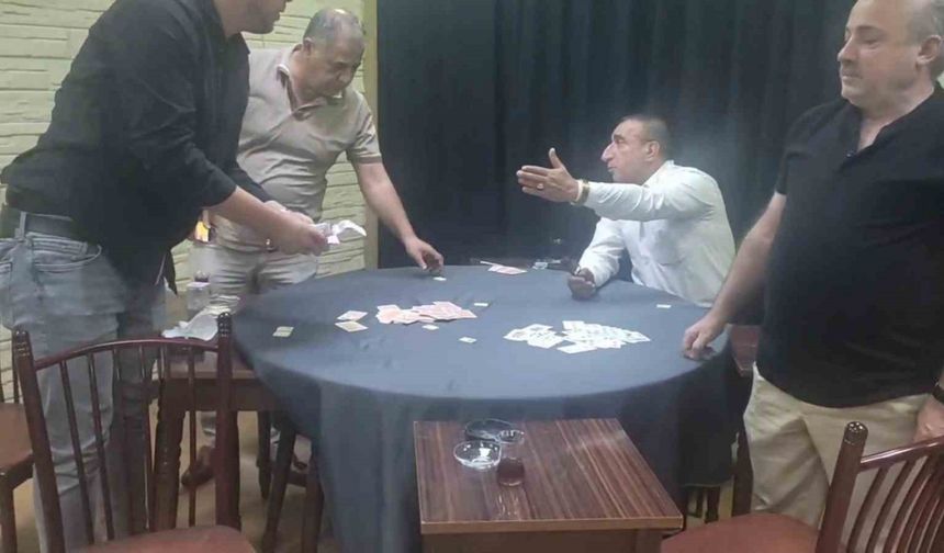 Kumar oynarken suçüstü yakalandı, ’şimdi geldim’ dedi