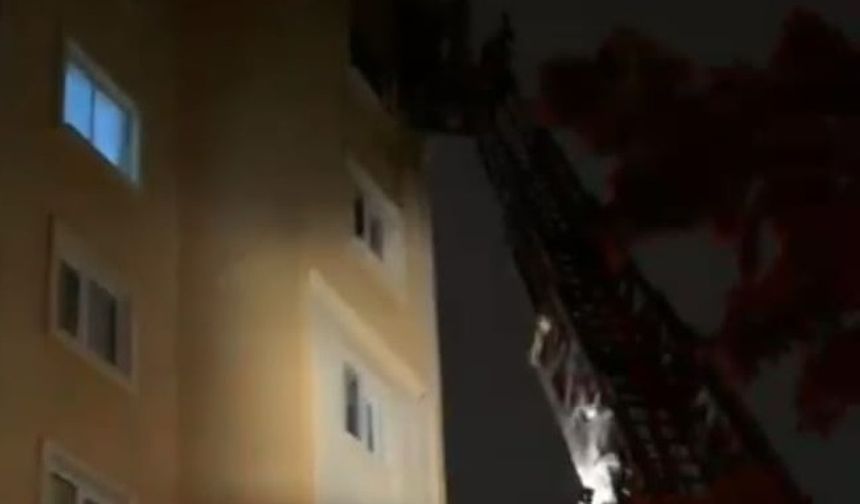 Malatya’da apartman yangını: Hamile kadın ve eşi hastaneye kaldırıldı