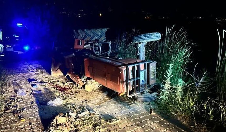 Manisa’da traktör kazası: 1 ölü, 1 yaralı