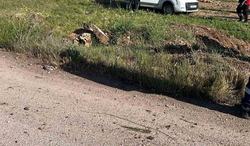 Mardin’de hafif ticari araç boş alana uçtu: 4 kişi yaralandı