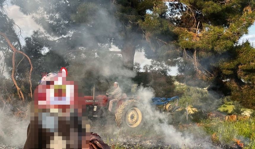 Orman sınırında ateş yakan 2 kişiye para cezası kesildi