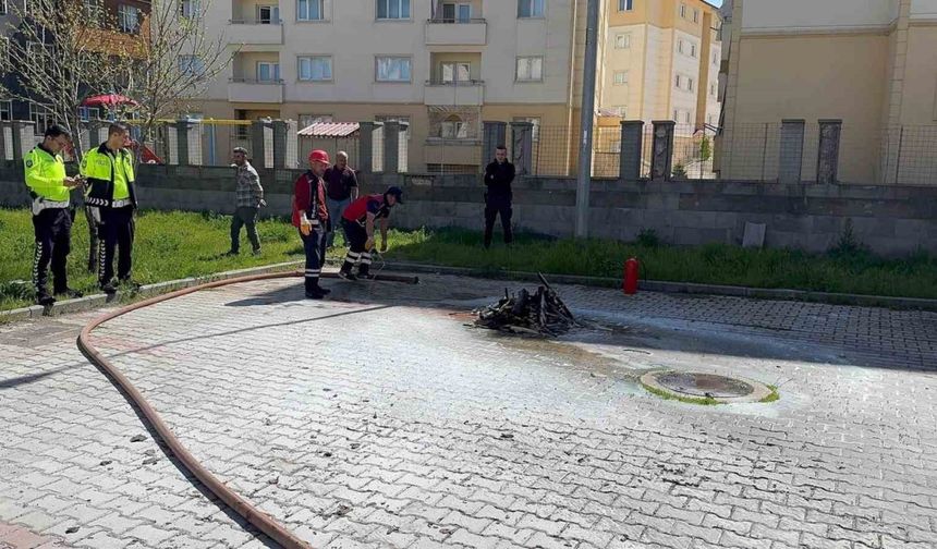 Patnos’ta Emniyet Müdürlüğü’nde yangın tatbikatı