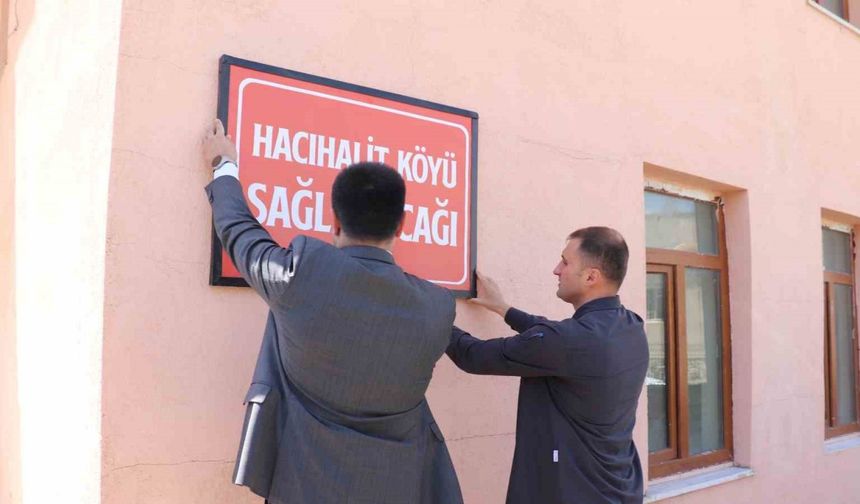 Sağlık ocağı hizmete açıldı