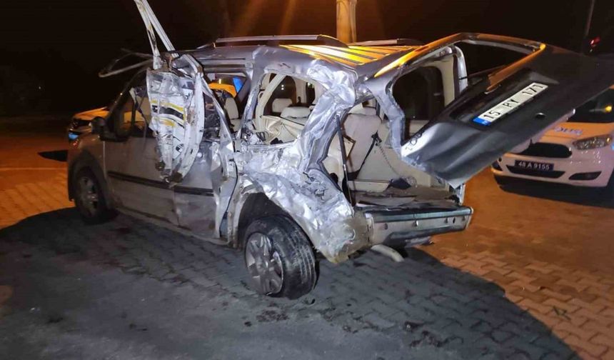 Seydikemer’de kaza: 2 yaralı