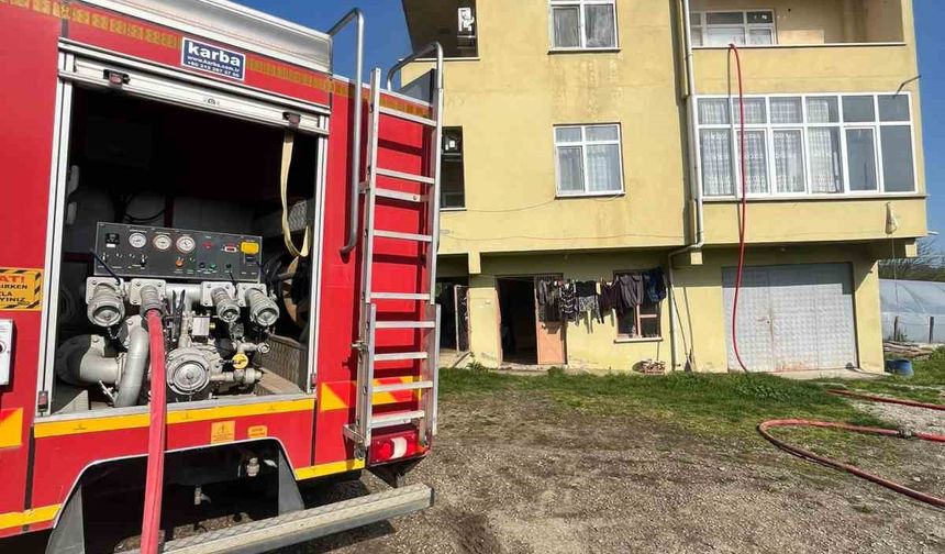 Sinop’ta yangın paniği
