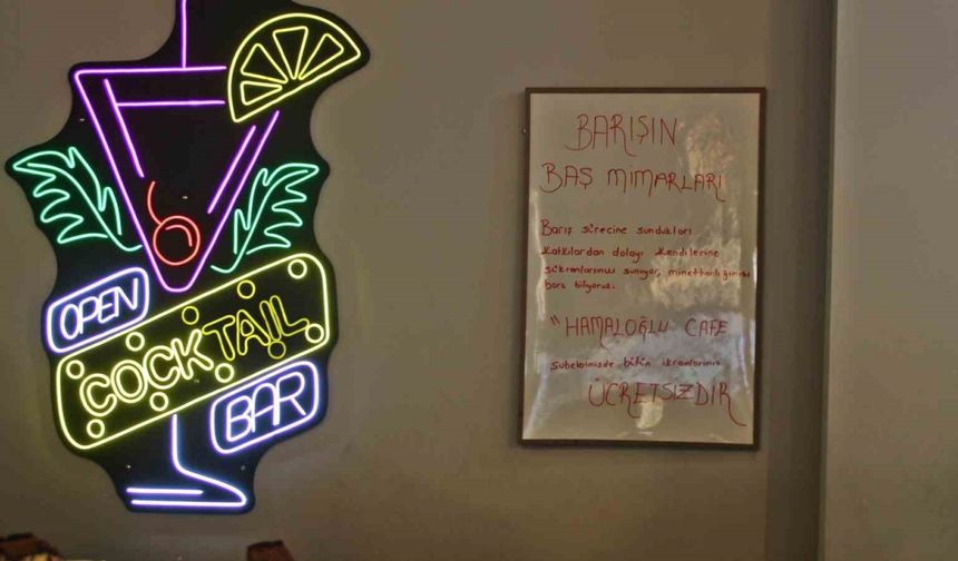 Şırnak’ta bir işletme PKK’nın fesih kararını yaptığı ikramlarla kutladı