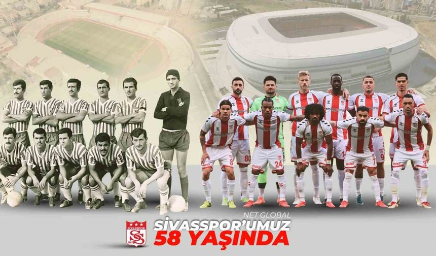 Sivasspor’dan 58. yıl mesajı