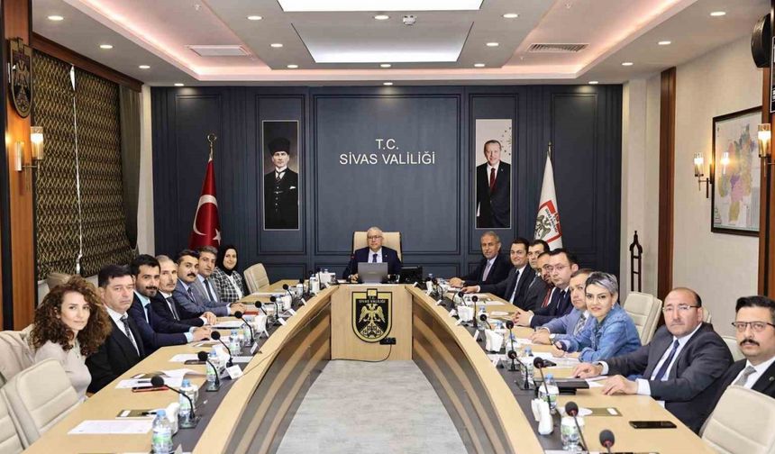 Sivas’ta Hayvanları Koruma Kurulu toplandı