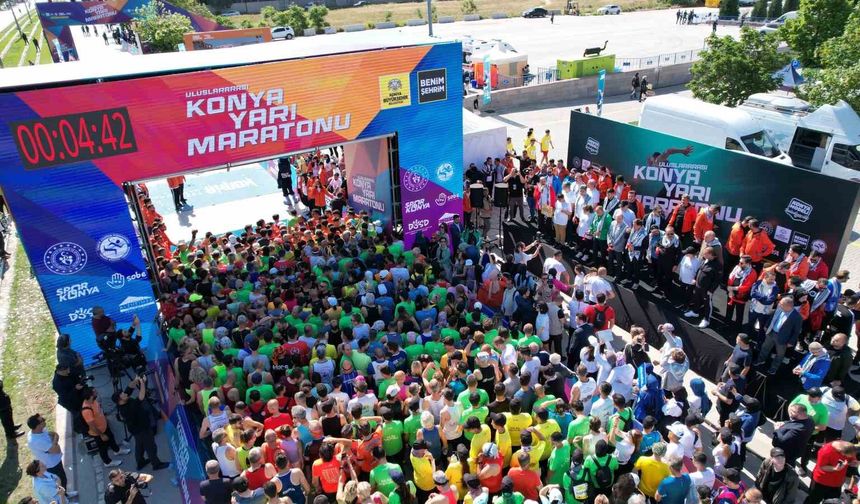 Sporseverler 18 Mayıs’ta 4. Uluslararası Konya Yarı Maratonu’nda buluşacak