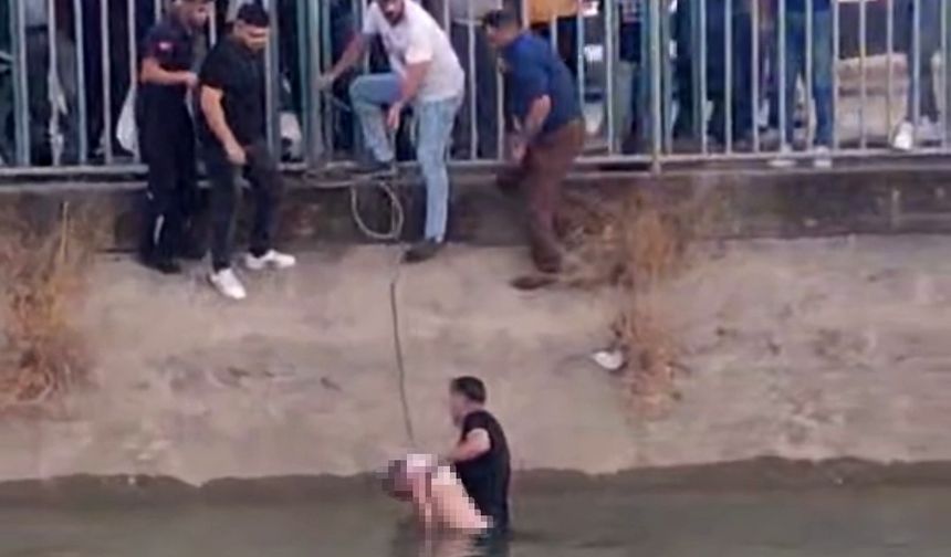 Sulama kanalına düşen şahıs hayatını kaybetti