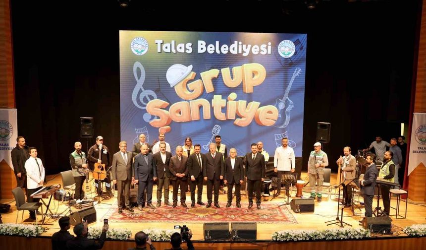 Talas’ın grup şantiye konserinin yankıları sürüyor