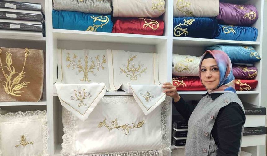 Tek sermayesi dikiş iğnesiydi, şimdi işinin patron oldu