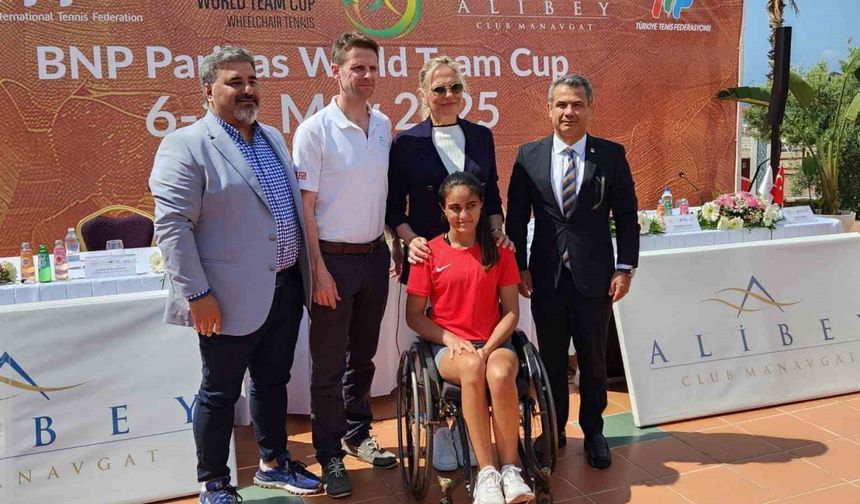 Tekerlekli Sandalye Tenisi BNP Paribas Dünya Takım Kupası’nın basın toplantısı yapıldı