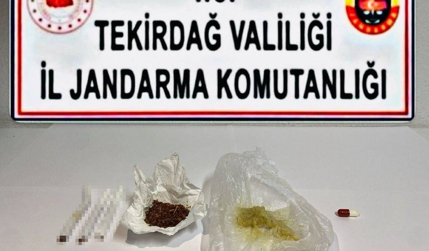 Tekirdağ’da jandarmadan 4 ilçede uyuşturucu ve silah operasyonu