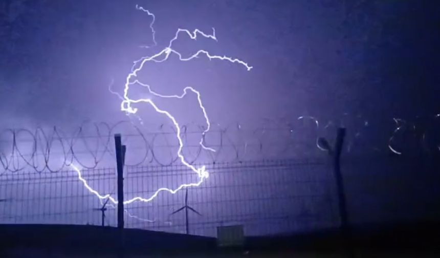 Tokat’ta fırtına nedeniyle ağaçlar devrildi