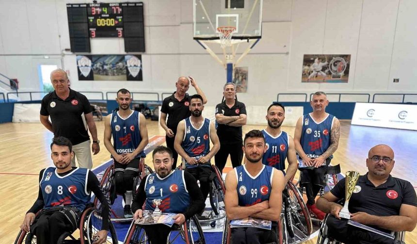 Tosyalı İskenderun Tekerlekli Sandalye Basketbol Takımı, Avrupa şampiyonu oldu