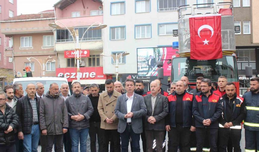 Türkeli’de yeni araçlar törenle hizmete girdi