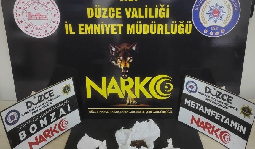 Düzce’de uyuşturucu kullanan 46 kişi hakkında işlem yapıldı