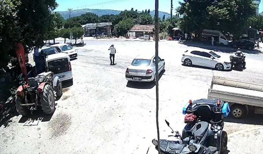 Erdek’te korkutan kaza: Takla atan ATV’den sağ kurtuldu