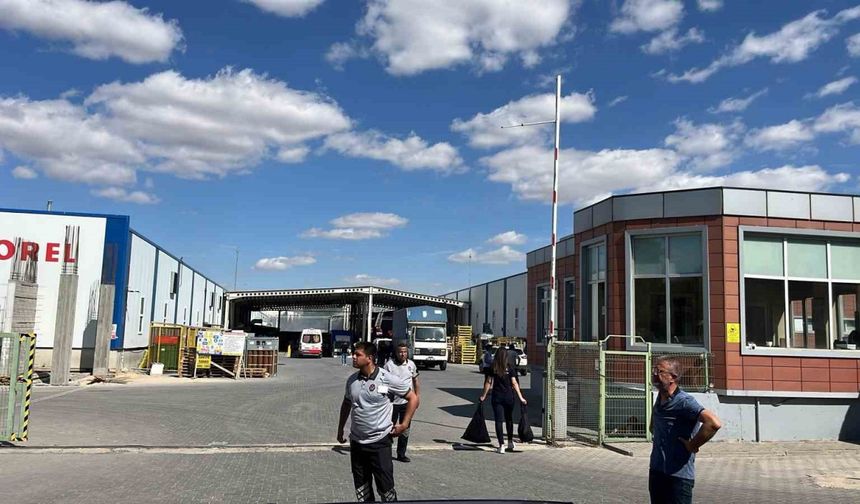 Eskişehir OSB’de fabrika yangını
