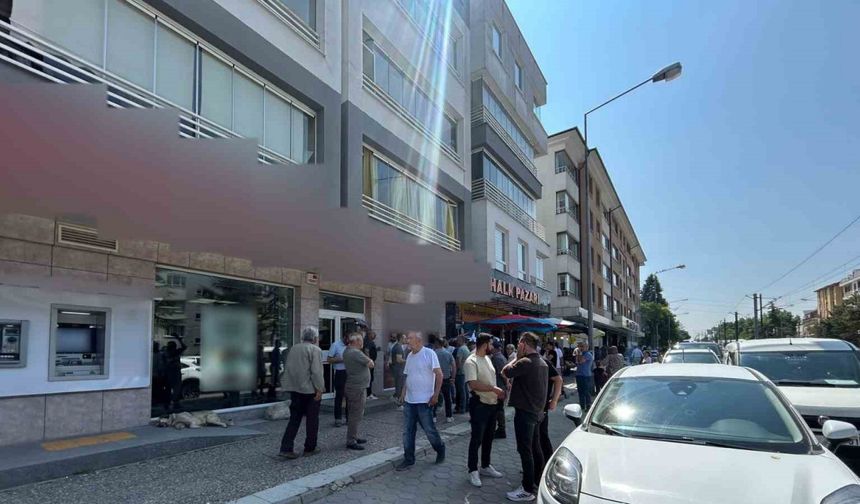 Eskişehir’de banka soygunu girişimi