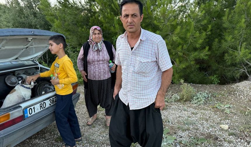 Kozan’daki orman yangını: Kimi hayvanları için, kimi de canlı yayın için hayatını tehlikeye attı