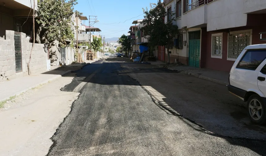 Kahramanmaraş KASKİ, Yavuz Selim'de asfalt yama çalışmalarını tamamladı