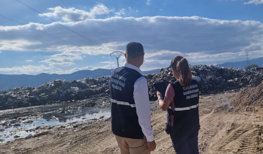 Aydın'da açık alan çöpe 1,9 milyon TL'lik ceza!