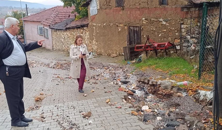 Bilecik Pazaryeri'nde Başkan Tekin'den yağmur sonrası acil talimat