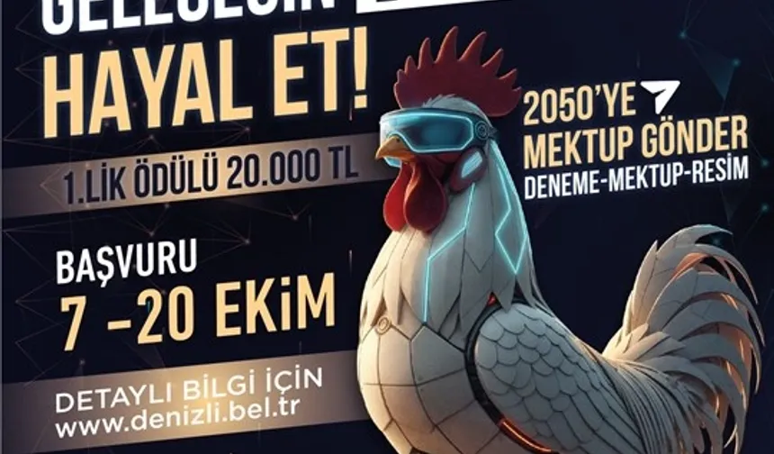 Denizli'de hayalini yaz, 20 bin TL kazan!