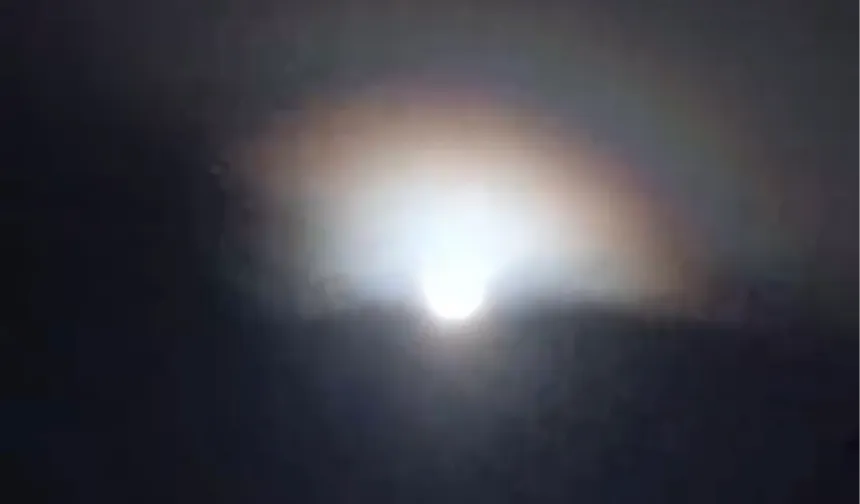 Düzce'de geceyi büyüleyen nadir olay: Ay Gökkuşağı