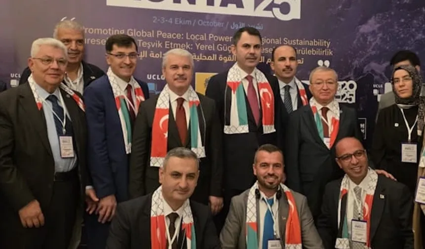 Eyüp Kahveci UCLG-MEWA 2025 Kongresi'nde
