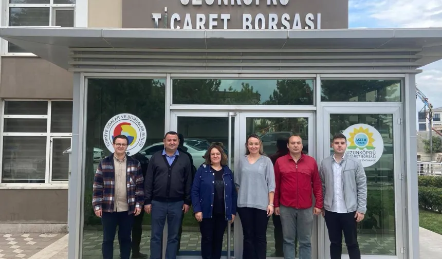 Keşan Ticaret Borsası'ndan Uzunköprü'ye akreditasyon ziyareti