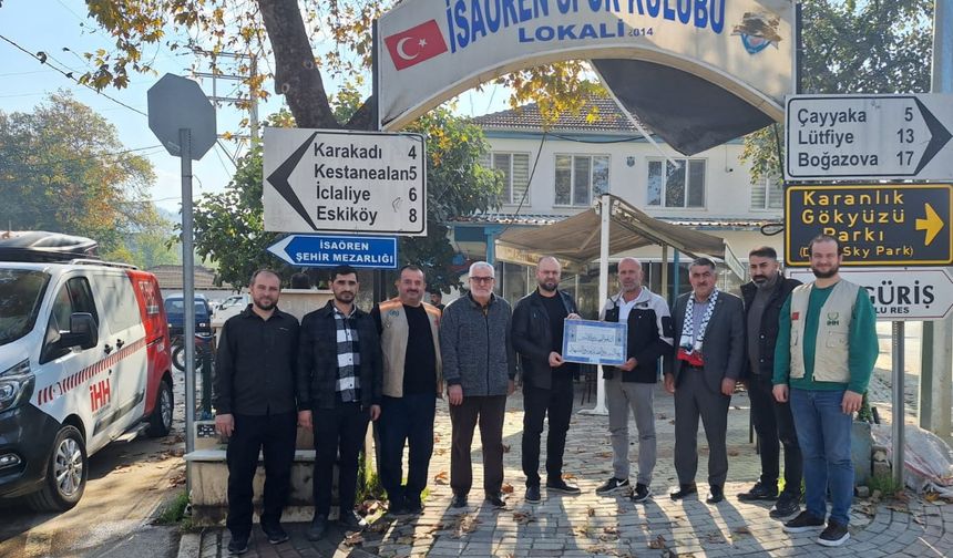 İsaören  Mahallesi’nden Gazze’ye Yürekten Destek