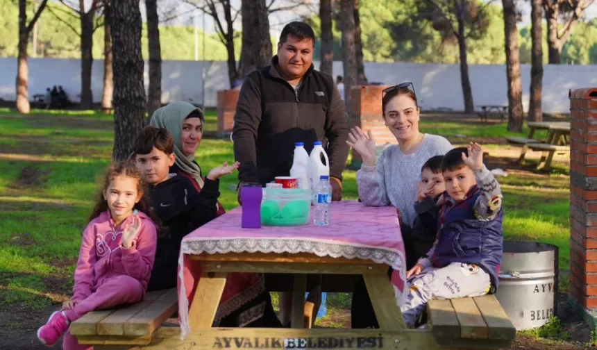 Balıkesir Altınova Mesire Alanı hizmete açıldı