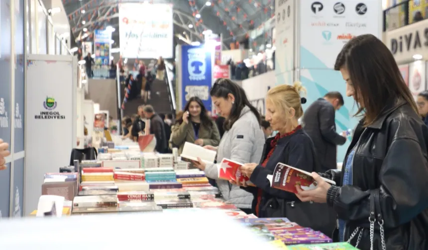 Bursa'da İnegöl Kitap Günleri finale hazırlanıyor